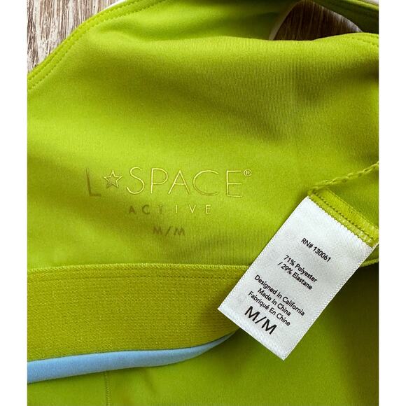 L Space x Tessa Brooks|Revolve|New Heights Top|Beige/Green/Brown|NWT|SZ M - Picture 3 of 7